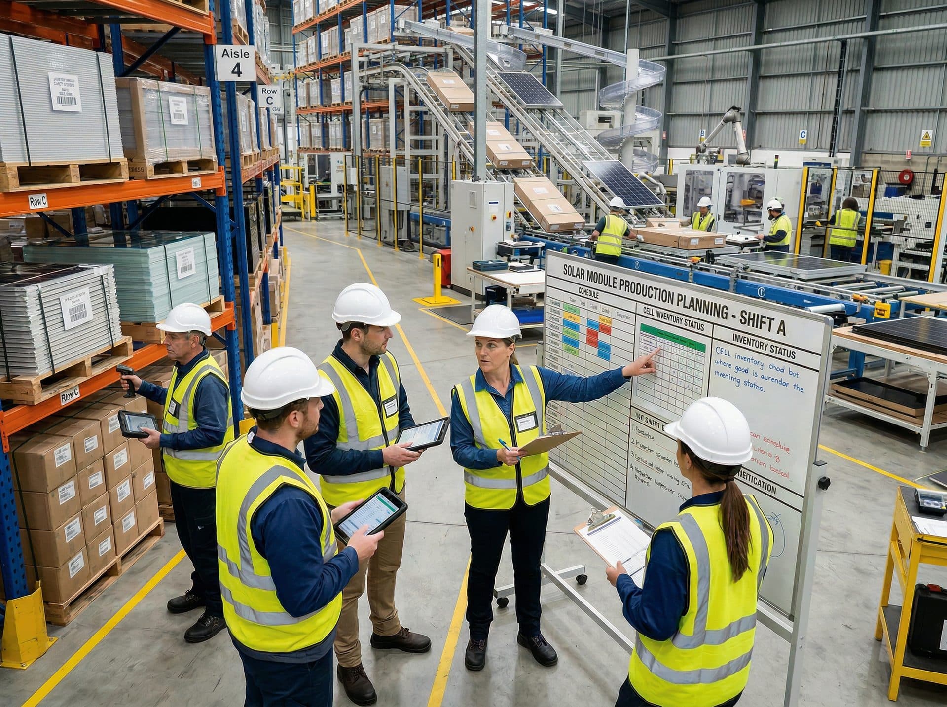 Sundigo production planning and team coordination